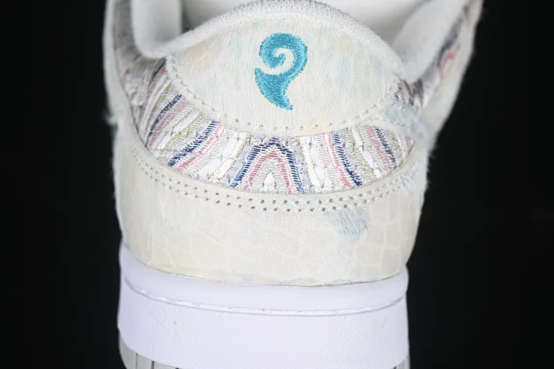 All Categories Nk SB Dunk Series Nk SB Dunk Low Low-top sneakers Nk Dunk Low CNY Year of the Dragon limited New Chinese style customization Steam Puppet-Third Prince White Ao Bing SB low-top casual sneakers DV0831-101
